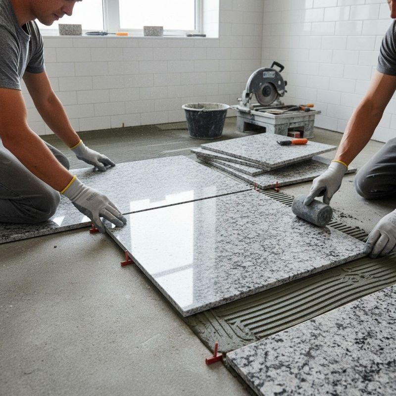 Granite Tiles Installation