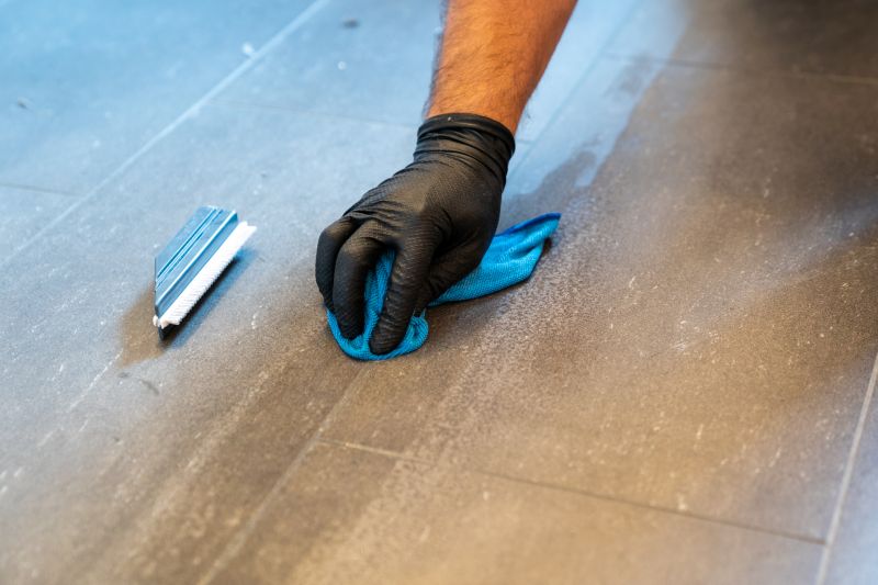 Tile Cleaning Process